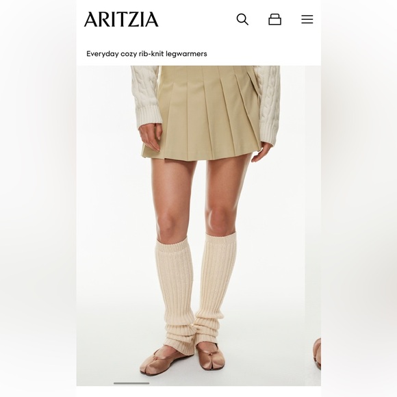 Aritzia Sunday Best Fame Legwarmer - Picture 3 of 10